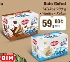 MİSKOS KUTU GOFRET